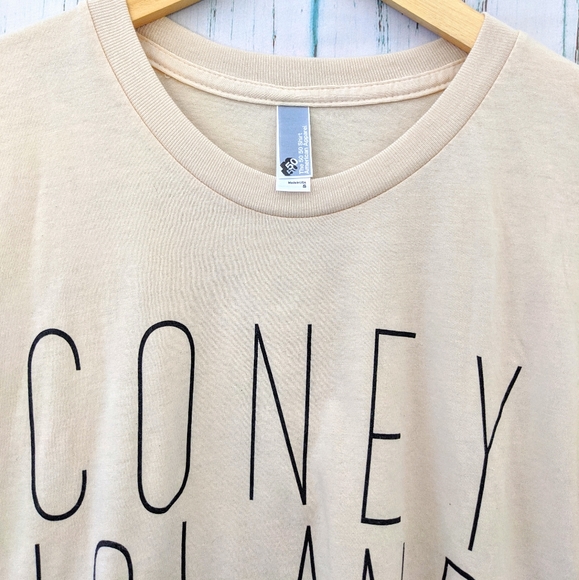 3/$20 American Apparel Coney Island Super Soft Tee - Picture 3 of 7